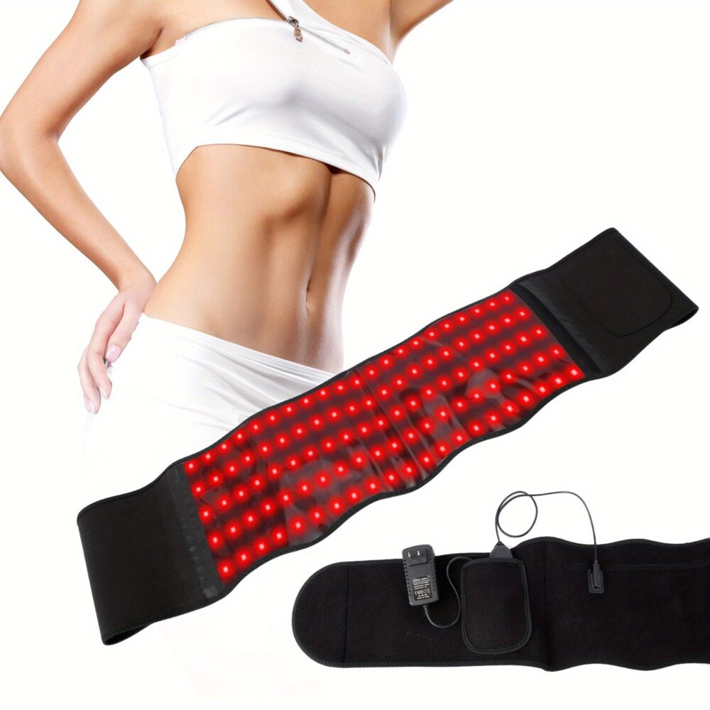 Red Light Massage Belt ,Protective Breathable Belt, Warm , Wearable Device, Tight Waist, Gift For Women Men #JL06-07583030