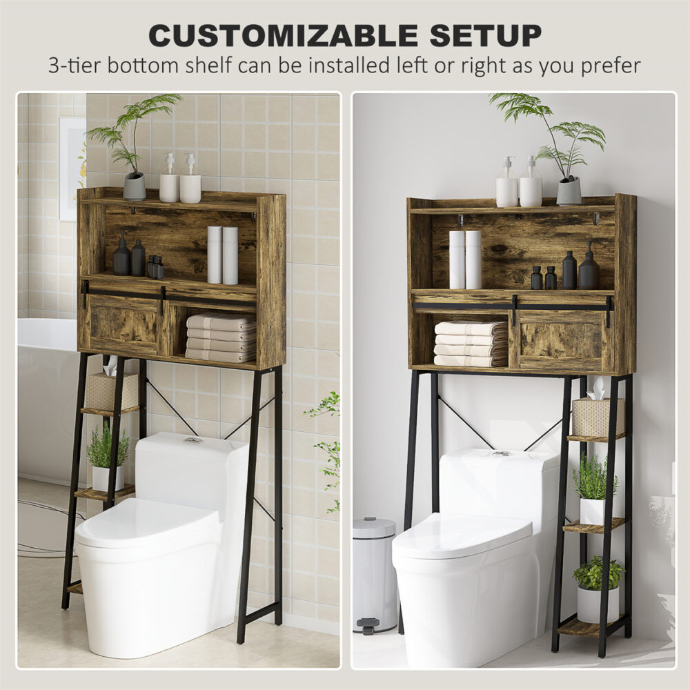 Over the Toilet Storage Cabinet、Bathroom Cabinet #JL06-13952782 - Image 3