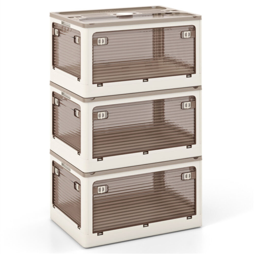 3-Pack Stackable Storage Bins 20 " x 14.5 " x 12 " #JL06-51895559 - Image 7