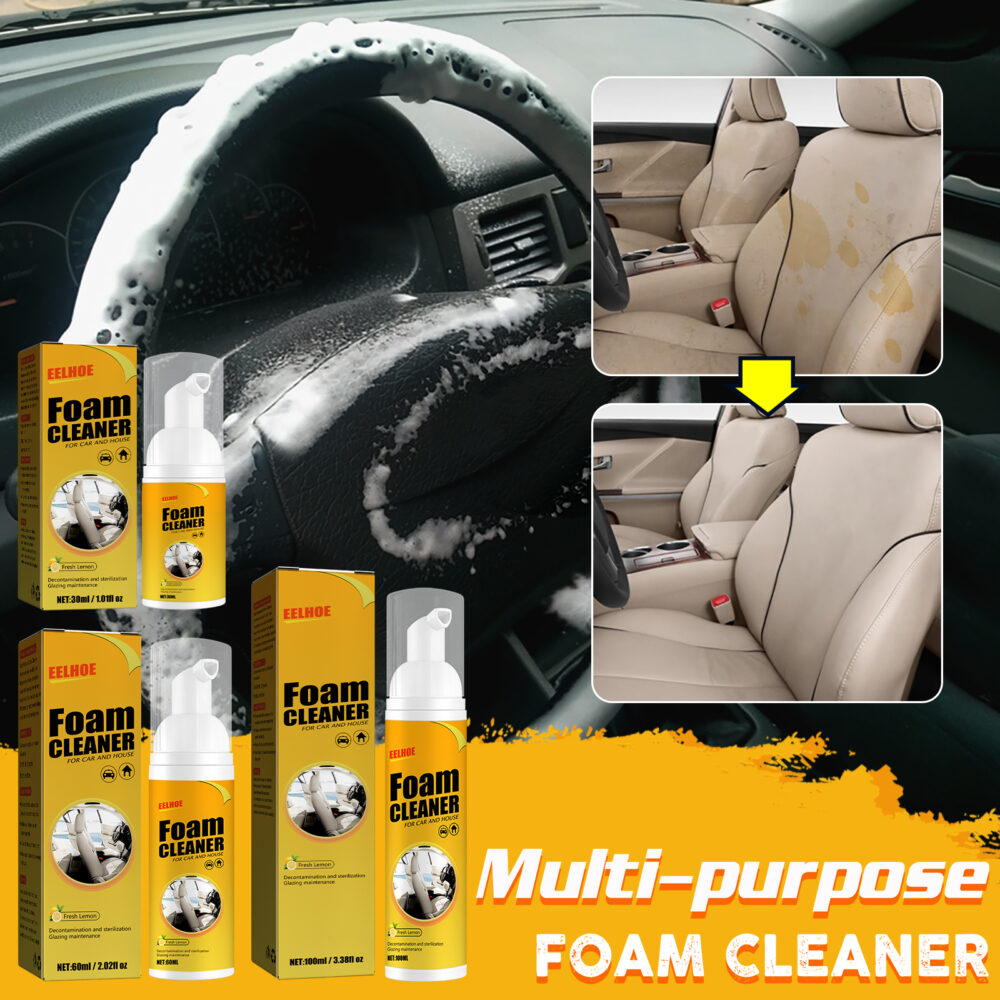 Multi-purpose Foam Cleaner (100ml) - Automotive interior and home cleaning #JL07-LA000457 - Image 10