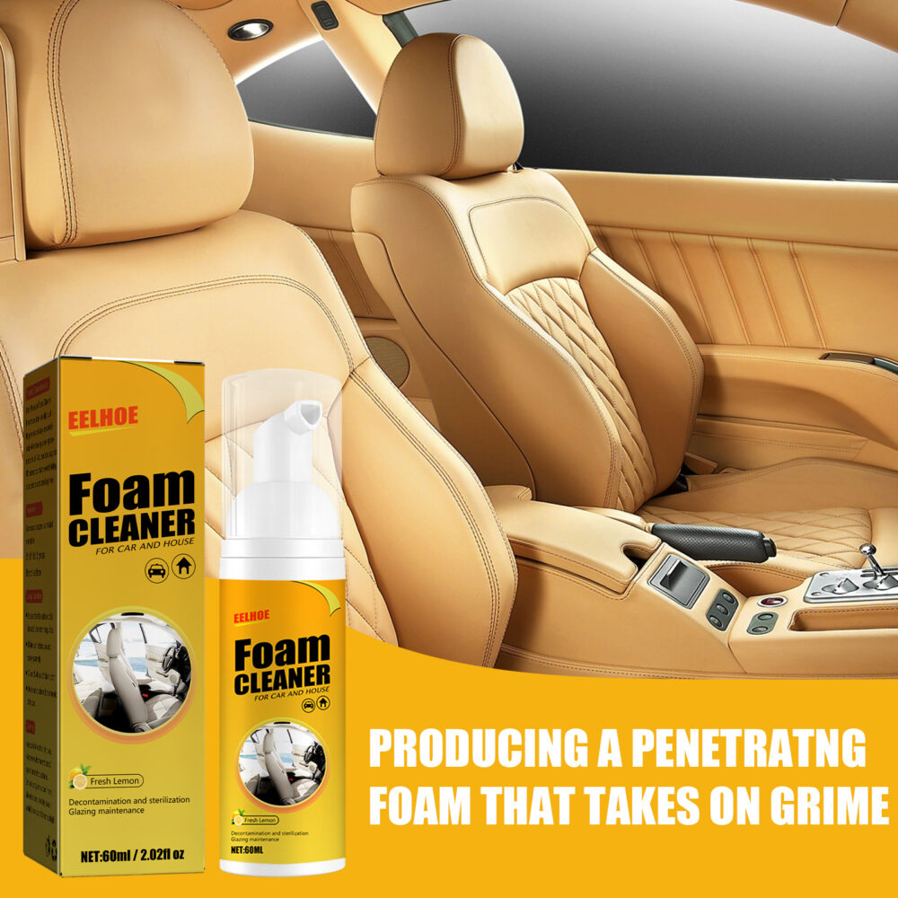 Multi-purpose Foam Cleaner (100ml) - Automotive interior and home cleaning #JL07-LA000457 - Image 4